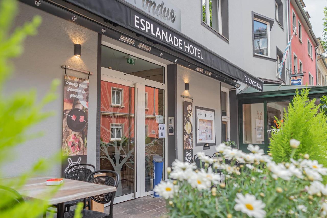 Esplanade Hotel Diekirch Bagian luar foto